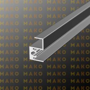 Профиль горизонтальный верхний MS215 Серебро (A00)